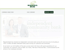 Tablet Screenshot of magbankwl.com